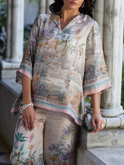 Digital Print Bell Sleeves Set