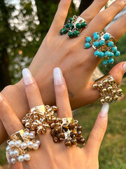 Bohemian Tassel Ring