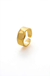 Hammered Cuff Ring