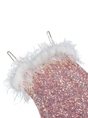 Milan Sequin Midi Dress