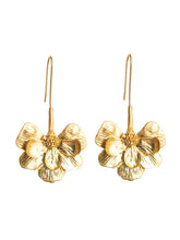 Flower Pendant Earrings