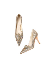 Ella Rhinestone Stiletto Heels