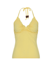 Leona Ruched Halter Top