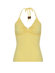 Leona Ruched Halter Top