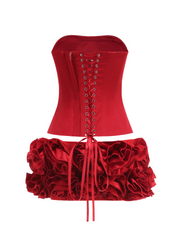 Inna Bloom Corset Skirt Set