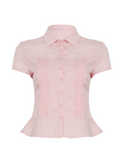 Divina Pinstripe Fitted Shirt