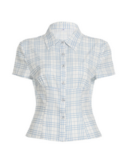 Cate Striped Shirt Top