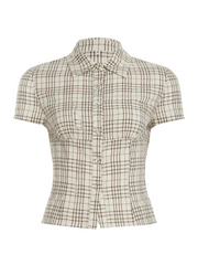 Cate Striped Shirt Top