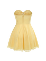 Aurelia Cut-Out Strapless Mini Dress