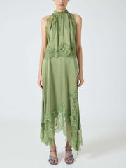 Exquisite Lace Sleeveless Tank Top