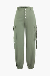 Flap Pocket Cuff Pants