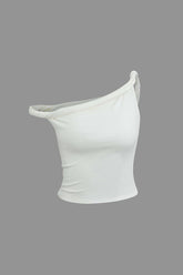 Asymmetrical Twist Sleeveless Top