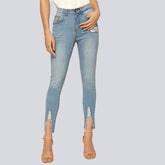 High Waist Stretch Pencil Pants