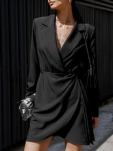 Suit tie dress