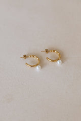 18K Gold Plated Time For Vibes Earrings