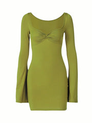 Linden Long Sleeve Mini Dress