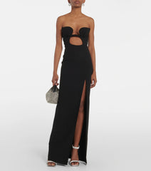 Lena Cut-Out Bandage Maxi Dress