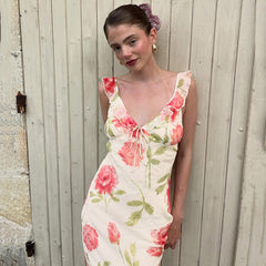 Amelia Floral Midi Dress