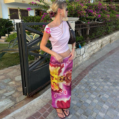Arissa Floral Maxi Skirt