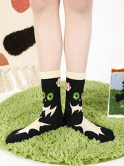Adorable Cartoon Cotton Socks-Fluffy Cat