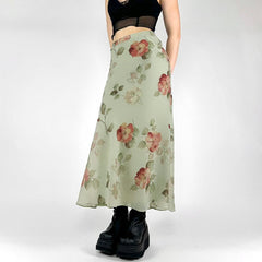 Lua Floral Maxi Skirt