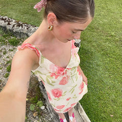 Amelia Floral Midi Dress