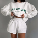 Loose printed Casual Hoodie