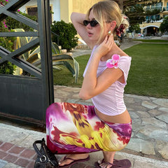 Arissa Floral Maxi Skirt