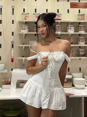 Alexia Smocked Mini Dress