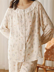 Bamboo Cotton Printed Sleepwear Set