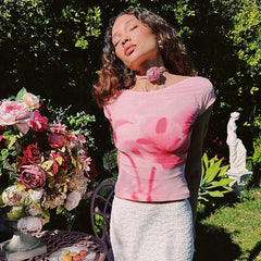 Mira Backless Printed Top