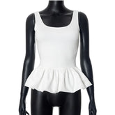 Puff Frill Tank Top