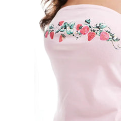Printed Tube Top