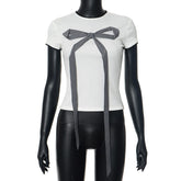 Large Bow Applique Top