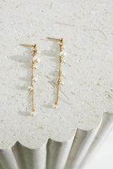 18K Gold Plated Celestial Flora Earrings