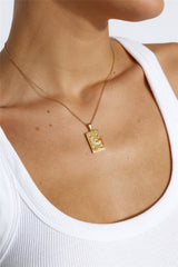 18K Gold Plated Star Rise Necklace