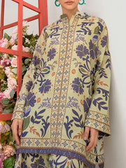 Elegant Floral-Printed Co-ord Set