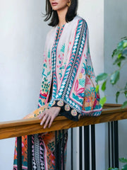 Artistic Borders Tropical-Print Co-ord Set