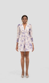 TOSHA FLORAL MINI DRESS