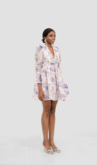 TOSHA FLORAL MINI DRESS