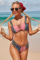 National flag Modern Cutout Bikini