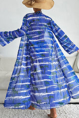 Natural Print Laid Back Lace-Up Three Pieces