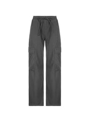 Pocket Detail Vintage Baggy Cargo Jeans