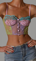 FISHBONE TOPS IN BUMP COLOR