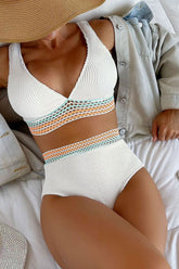 Patchwork Undeniable High Waist Bikini