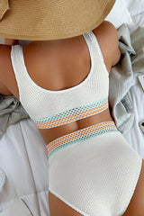 Patchwork Undeniable High Waist Bikini