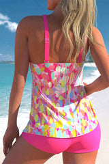 Polka Dot Patchwork Stunning Tankini