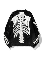 Oversized Skeleton Knit Sweater