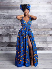 Print Strappy Dress