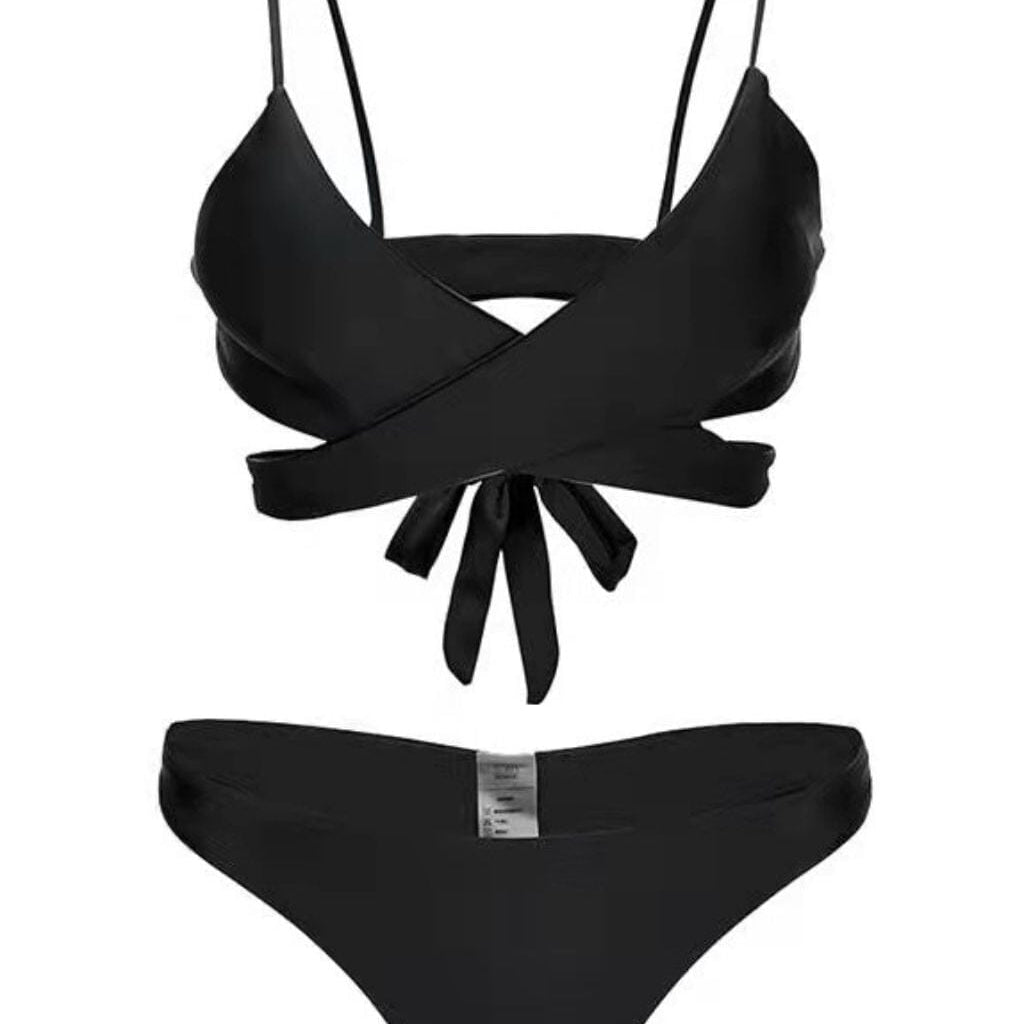 Ash Bikini Top - Black